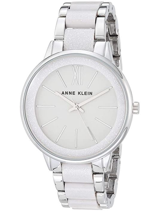 ANNE KLEIN Watch Women's Resin Bracelet Ak 1413LGSV