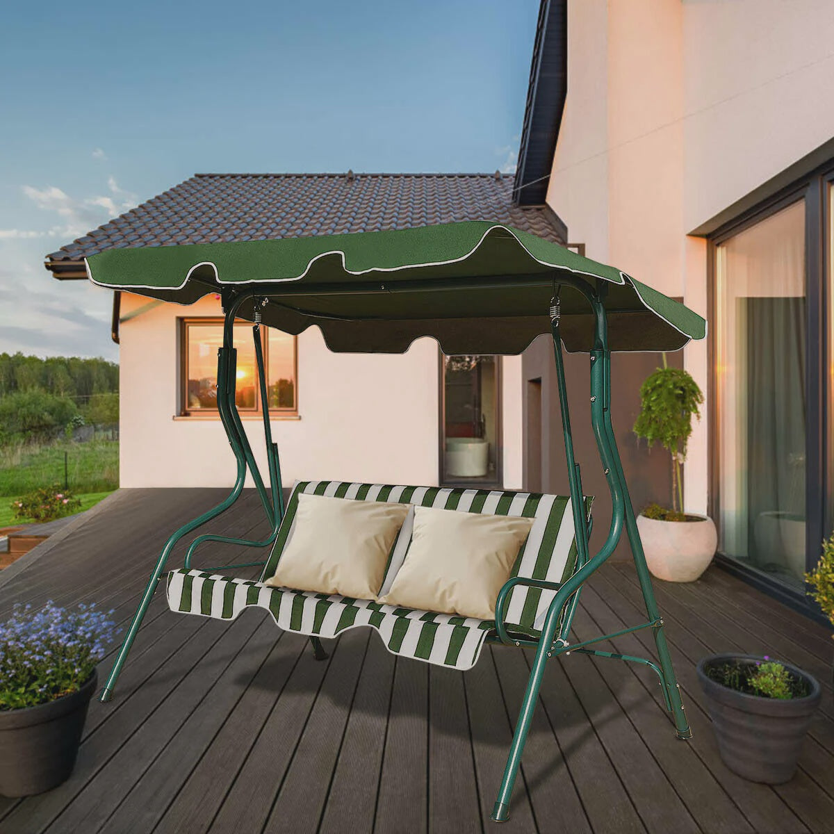 Swing Green 3-SEATER OP70491GN