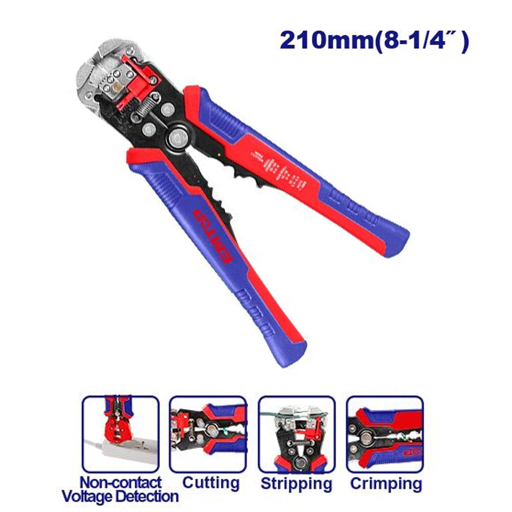 EMTOP Wire Stripper EWSP102429 Intelligent Voltage Detector 210MM