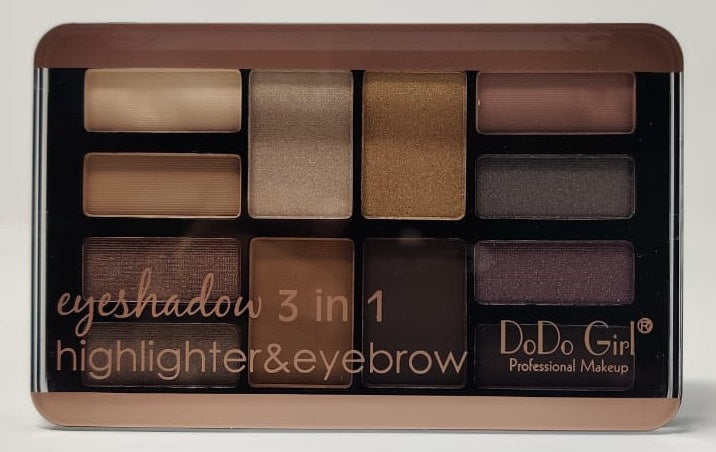 Makeup Eye Shadow Do Do Girl 3 IN 1 D4078