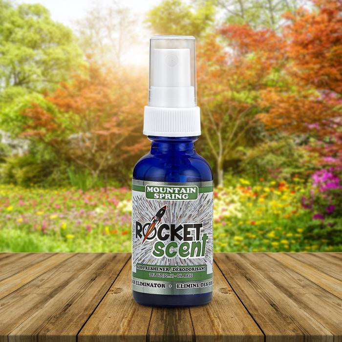 AROMAR Rocket Scent Air Freshener 1OZ Mountain Springs 1744