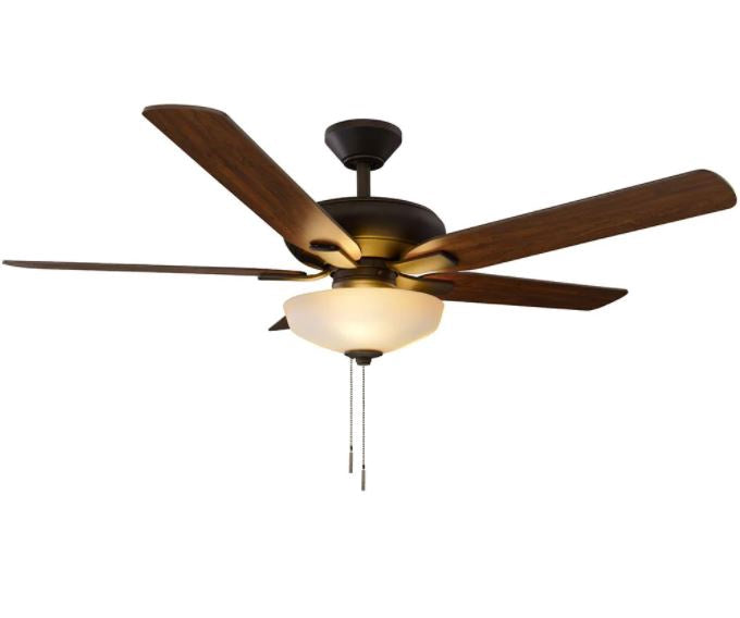 HAMPTON BAY Fan 52" Ceiling 1002 263 786 Holly Springs