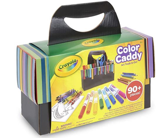 CRAYOLA Color Caddy Art Set Craft Supplies