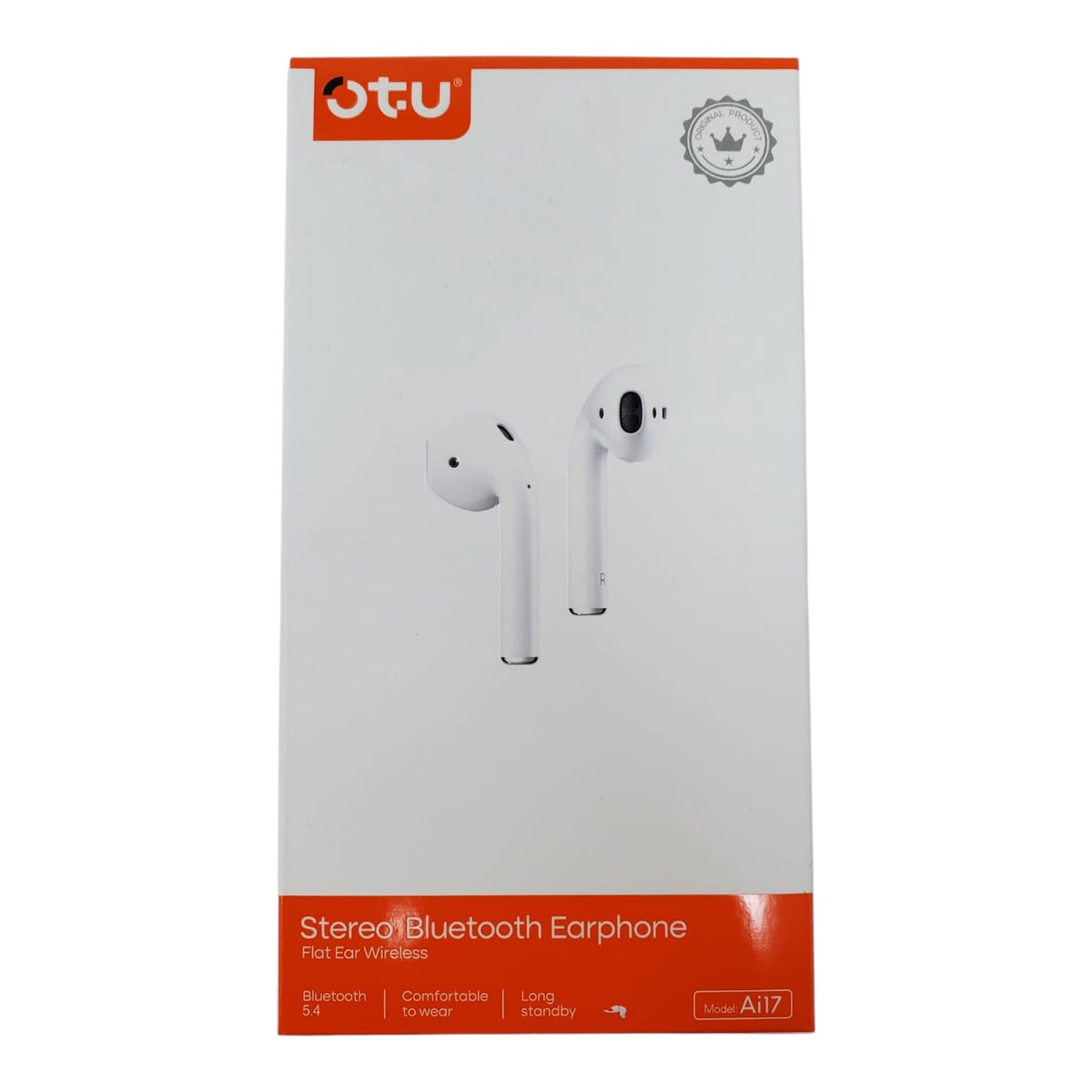 OTU Headphones Wireless Earphone AI-17 Stereo Bluetooth Earbuds