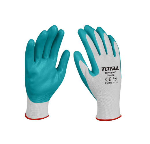 TOTAL Gloves Workers Red & Green TSP12101