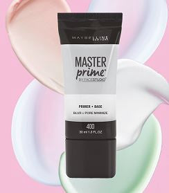 MAYBELLINE NEW YORK Makeup Primer Master Prime, Blur + Pore Minimize, 1 OZ.