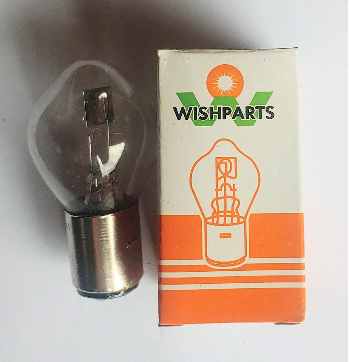 M/CYCLE Bulb 12V Halogen 35/35W BA20D Wishparts Small