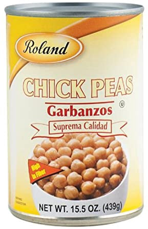 ROLAND (FOODS) Roland Chick Peas Garbanzos 15.5OZ 439G