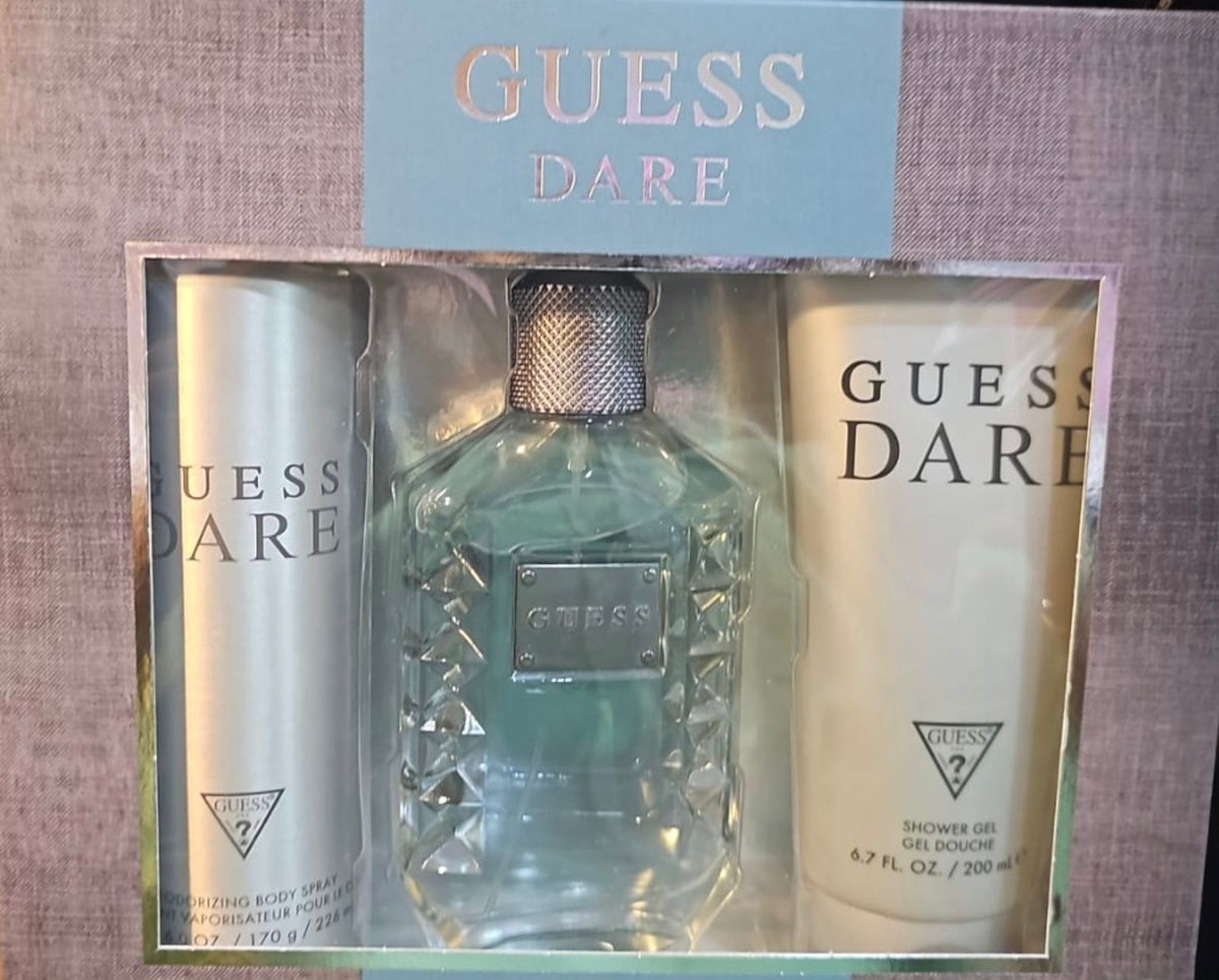 GUESS Fragrance Men Dare Gift Set 3PC