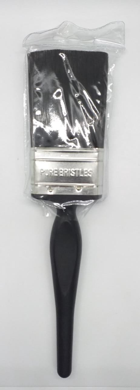 Paint Brush 2" Black Plastic Handle IN Case