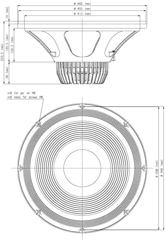 18SOUND Speaker 18" 18ND9300