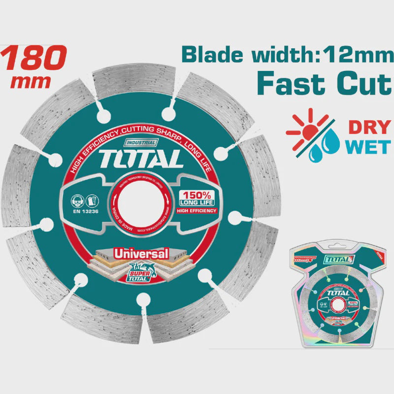 TOTAL Disc 7" Cutting TAC21118012 DRY/WET