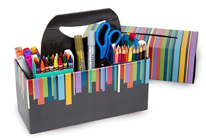 CRAYOLA Color Caddy Art Set Craft Supplies