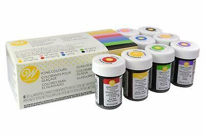 WILTON Baking Icing 8 Color (Colours) 8X28.3G 226G 04-0-0030 V1.0