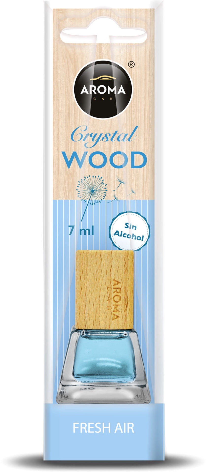 AROMA Car Air Freshener Crystal Wood Fresh Air 7ML