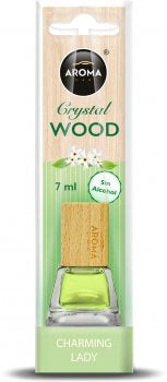 AROMA Car Air Freshener Crystal Wood Charming Lady 7ML