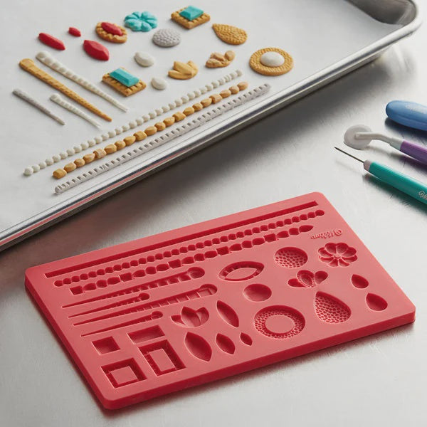 WILTON Baking Fondant and Gum Paste Silicone Mold Jewelry Pink 2115-0-0024