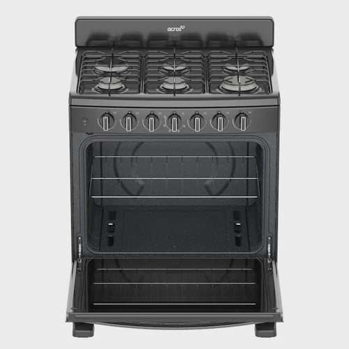 ACROS Stove 6 Burner LAFR2110G 30" Grey 1Y
