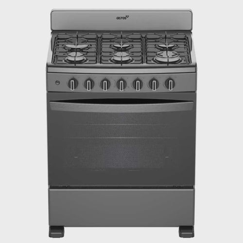ACROS Stove 6 Burner LAFR2110G 30" Grey 1Y