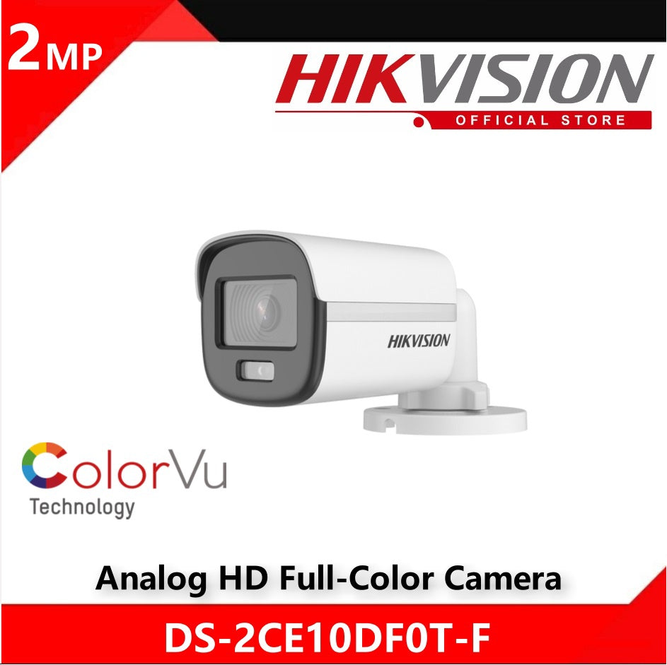HIKVISION Security Camera Dvr DS-2CE10DF0T-F / DS-2CE10DF0T-FS Color Vu Bullet