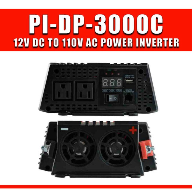PIPEMAN'S Inverter PI-DP-3000C 3000W