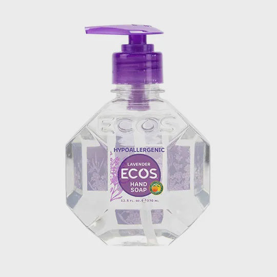 ECOS Hand Soap Liquid Wash Hypoallergenic 12.5FL OZ 370ML