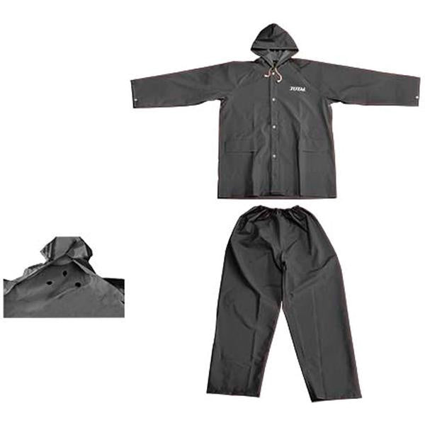 TOTAL Raincoat THTRS031AB Rain Suit Black