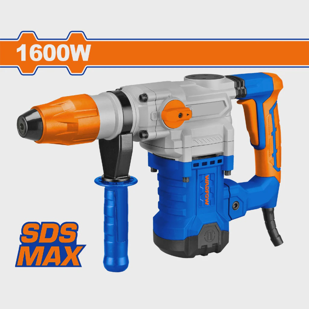 WADFOW Drill Gun UWRH3D38 1600W Hammer Rotary
