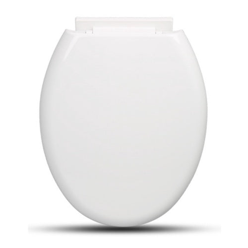 KIOTTO Toilet Seat Plastic Round Soft Close GNT-A023 16.5"-17.5" Adjustable
