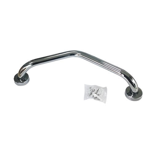 KIOTTO Grab Rail Chrome Angled 46X10.5CM SR9202