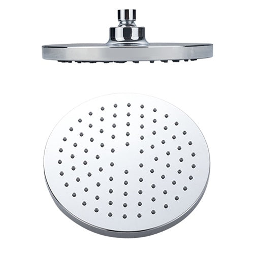 KIOTTO Shower Head Rainfall Round 8" Chrome RS0200R