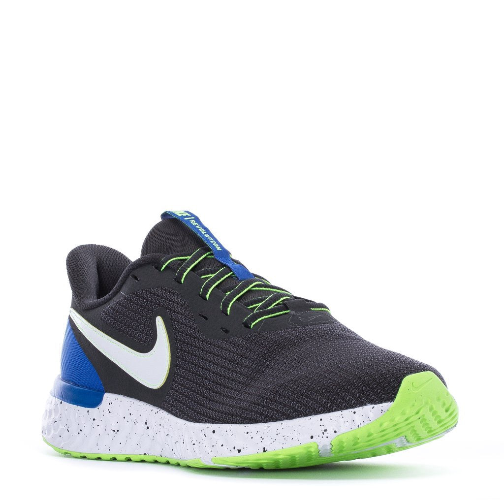 NIKE Footwear Men Sneaker Revolution Smoke, Green Sole