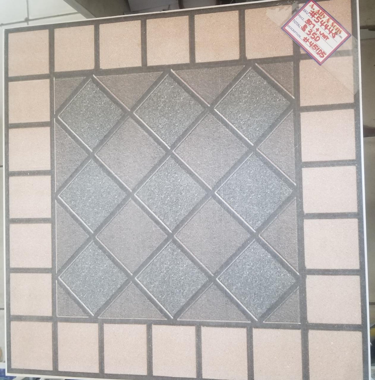 Tile Ceramic 18X18 N/SKID #45105