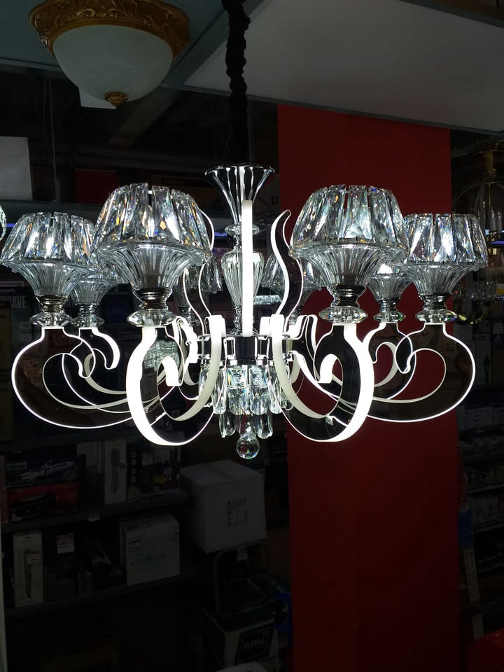 Chandelier LED 69008-8C with Remote Control