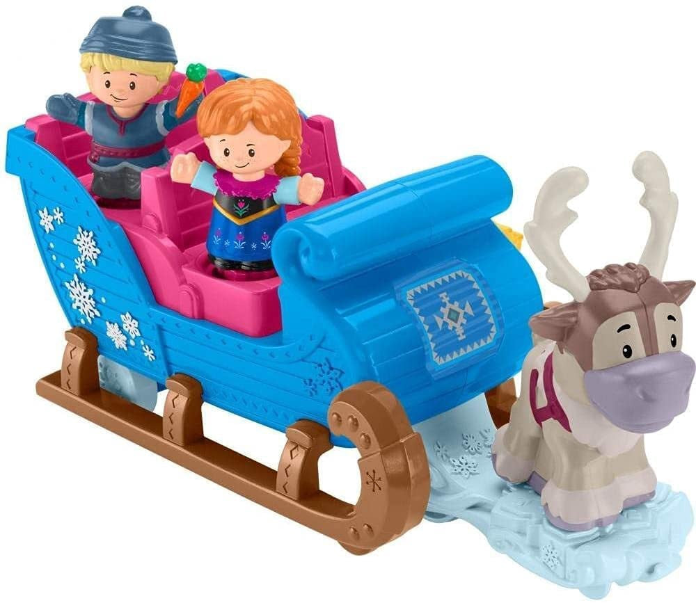 FISHER-PRICE Toy Disney Frozen Kristoff's Sleigh by Little People