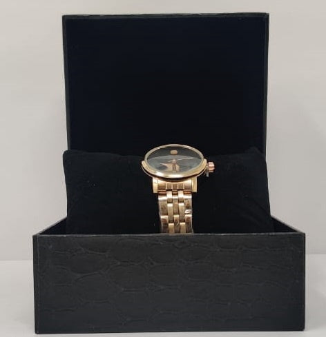 GENERIC Watch Fashion Women Rose Gold with Metal Strap Fine