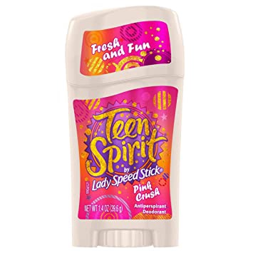 LADY SPEED STICK Teen Spirit Pink Crush Antiperspirant Deodorant 1.4OZ 39.6G