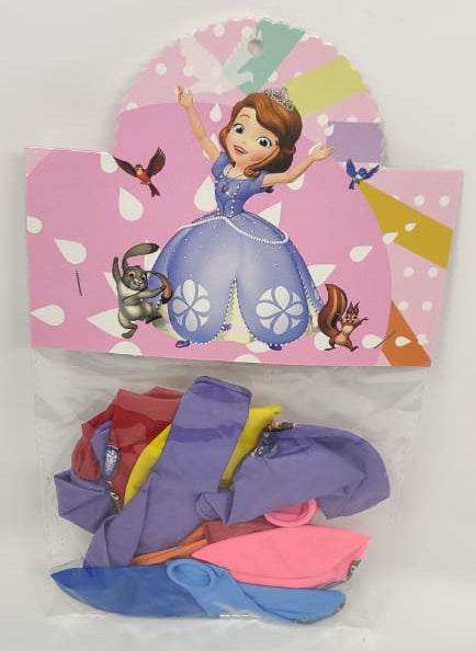 Party Balloons Characters 10PCS Pack No: GA3