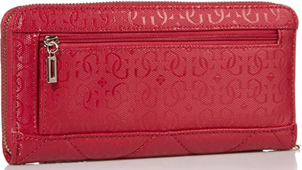 GUESS Wallet Women Dilla Large Zip Around Berry