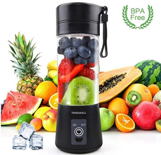 TENSWALL Portable Blender Personal Size Shakes and Smoothies Mini Juicier Cup