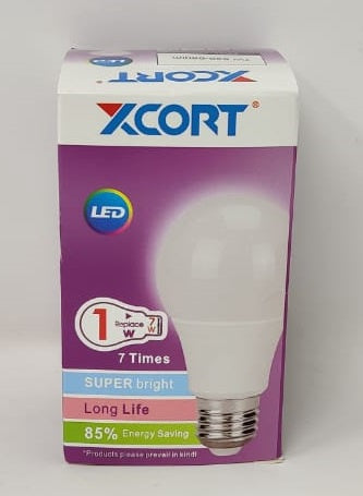 SUPER BRIGHT Bulb LED 7W 630-680LM E27 85-265V Xcort Purple Box