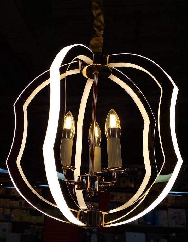 Chandelier LED 7007-5 with Remote Control