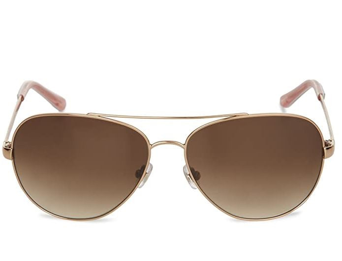 KATE SPADE Sunglasses New York Women's Avaline Aviator Rose Gold