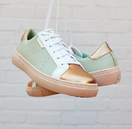 SKECHERS Footwear Concept 3 Women's Sneaker Mint Lace Up