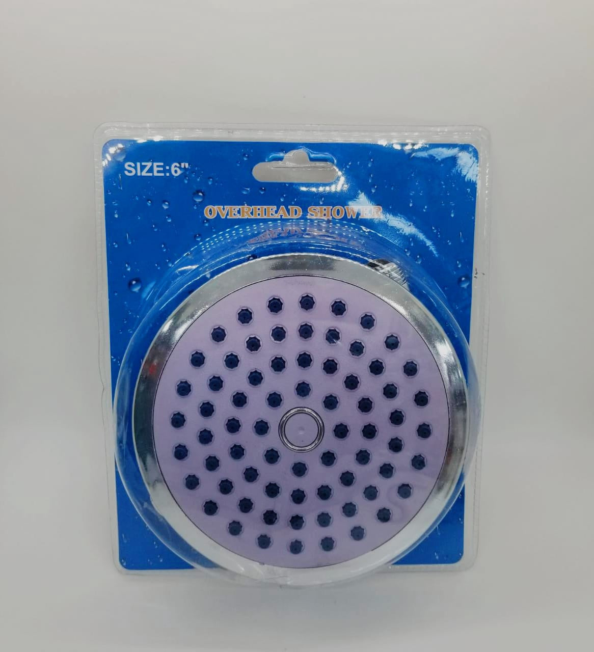Shower Rose 1/2"6" Purple Face Clamshell Pack