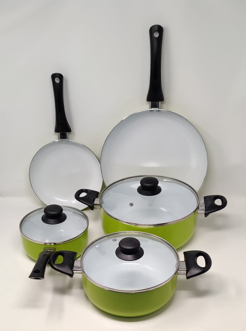 BISTRO Pot Set 8PCS L7530032 Aluminum Cookware