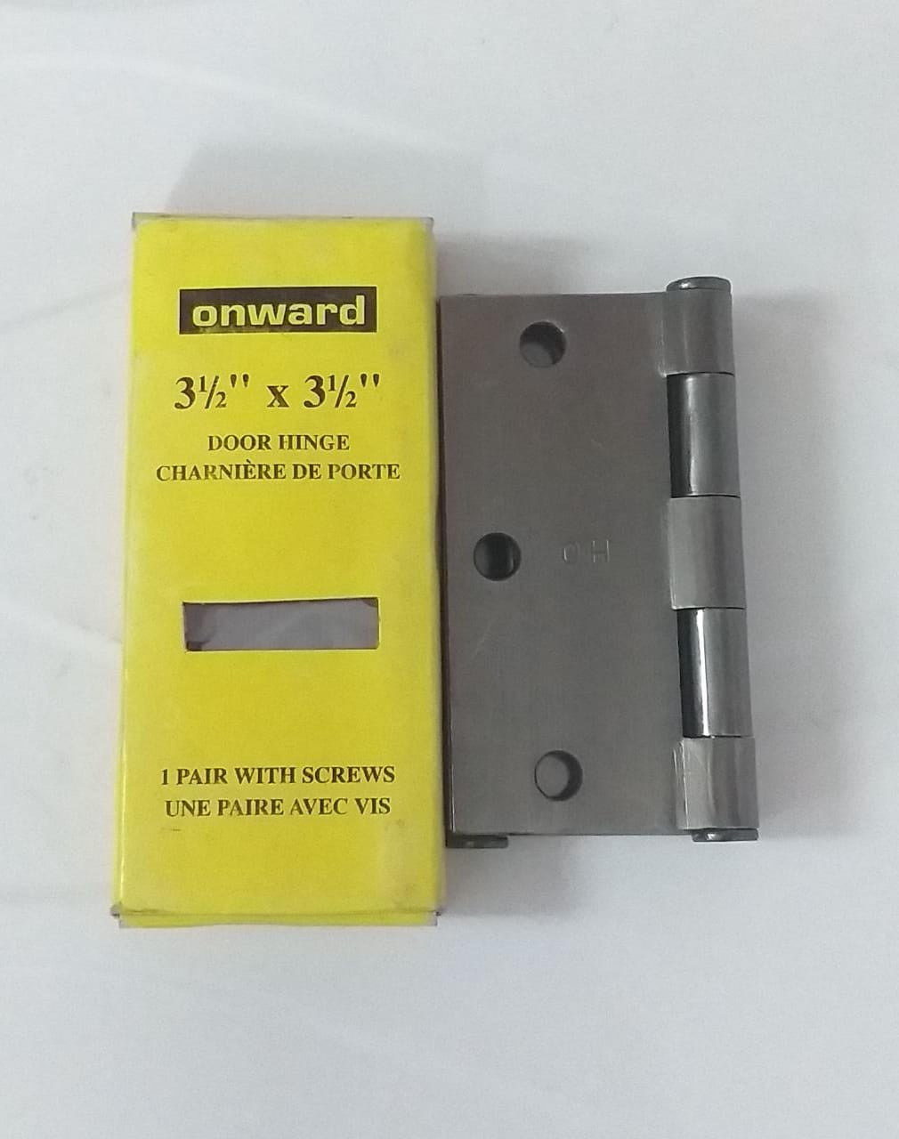 ONWARD Butt Hinges 3 1/2"X 3 1/2" 821AN-B