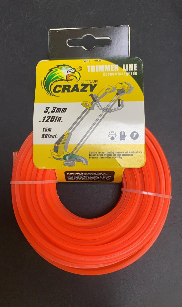 Trimmer Line 3.3MM 15M Stone Crazy