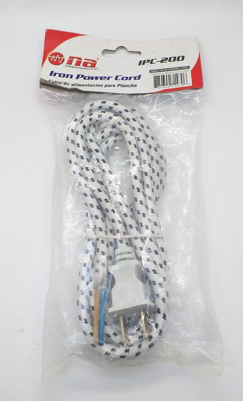 NIPPON AMERICA Iron Cord 2M W/PLUG IPC-200