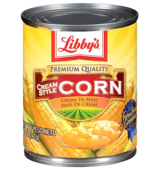 LIBBY'S Cream Style Corn 14.75OZ 418G